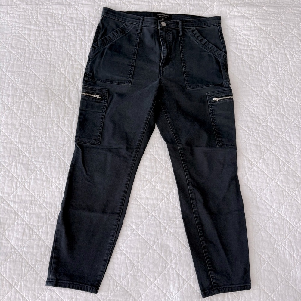 Dark Gray Cargo Pants - image 1